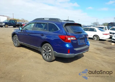 2017 Subaru Outback 2.5I Limited z USA, uszkodzony, nr VIN 4S4BSAKC0H3365087